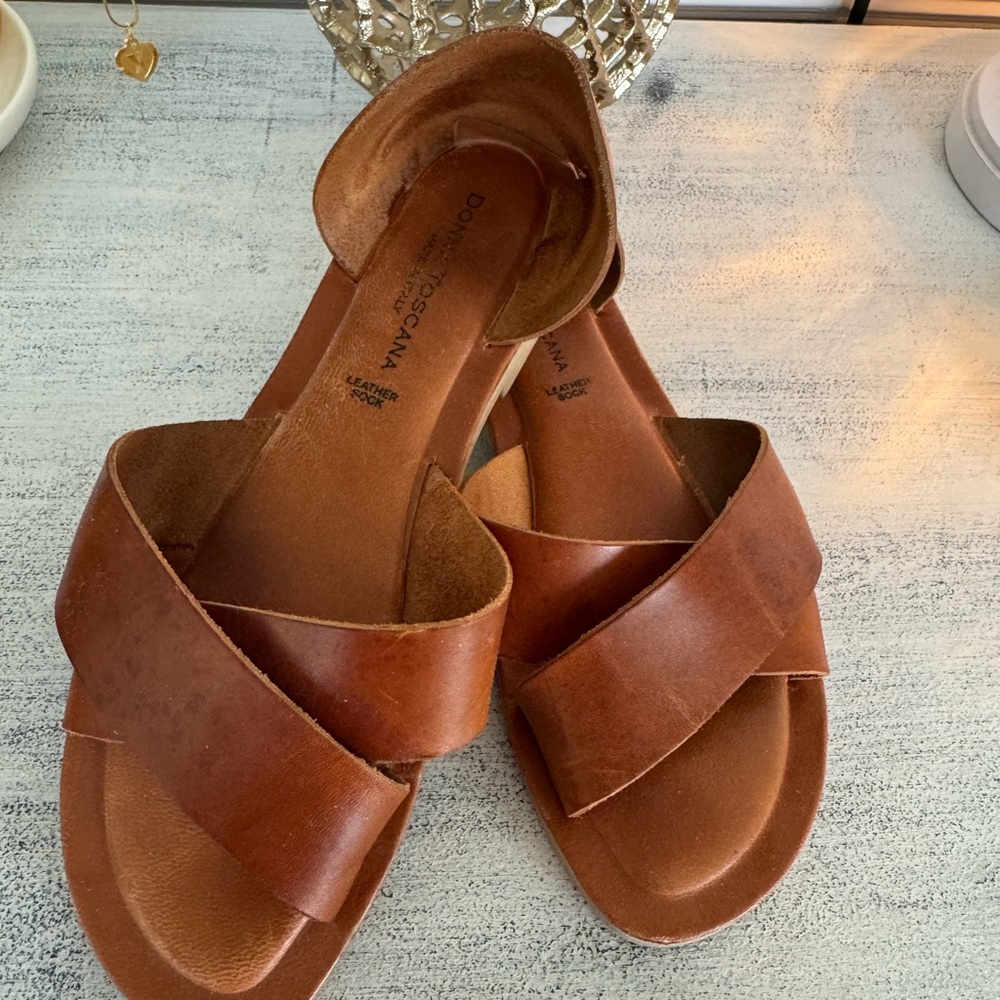Italian Made Women's Brown Sandals